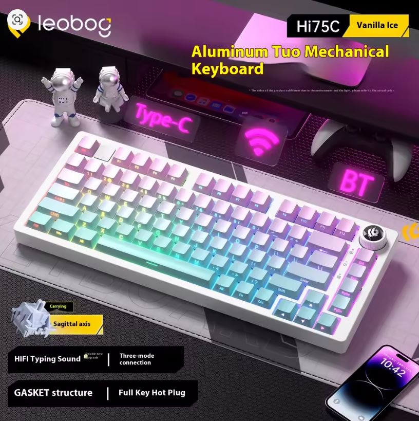 تخلص من ثقل الكتابة وبطء الإنجاز – لوحة المفاتيح الميكانيكية بهيكل الألومنيوم: الحل الأمثل لتجربة كتابة فاخرة وسريعة