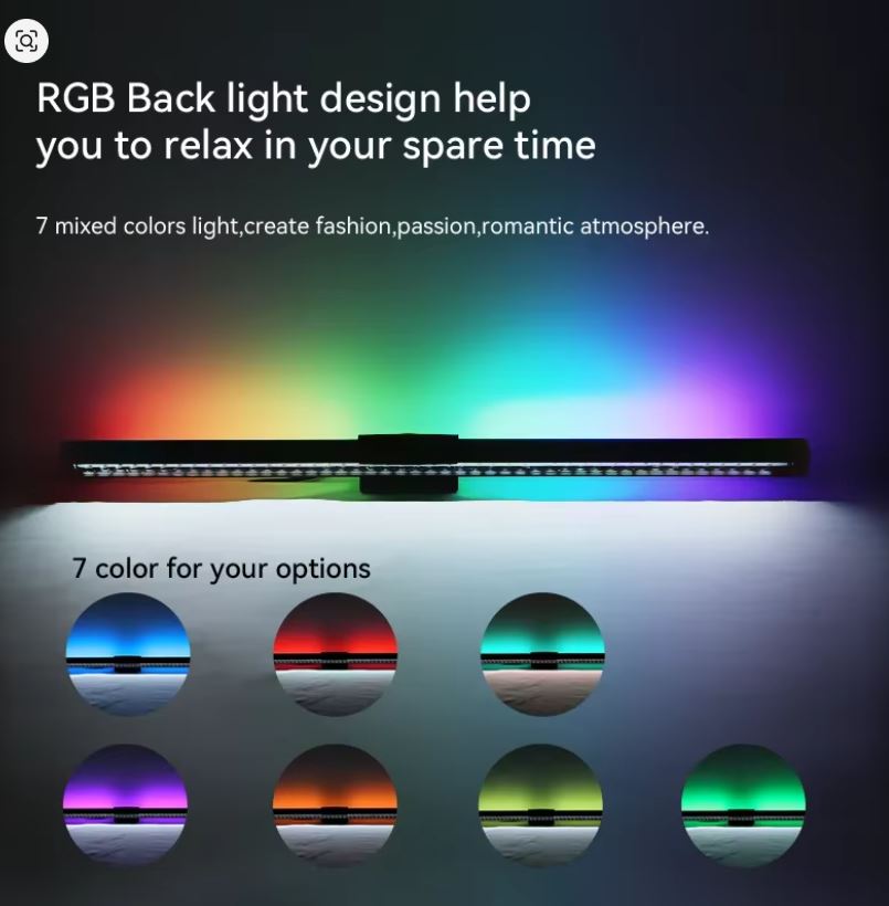 كيف تتخلص من إجهاد العين وصداع التركيز أثناء العمل الليلي؟ مصباح الشاشة الذكي هو الحل المثالي لمكتبك