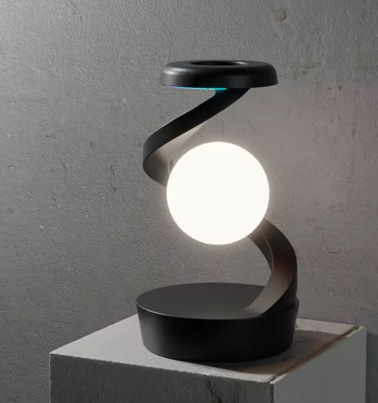 كيف تتخلص من رتابة الإضاءة التقليدية وزحام الأسلاك؟ مصباح الجاذبية العائم هو الحل الذكي لمكتب عصري ومبهر