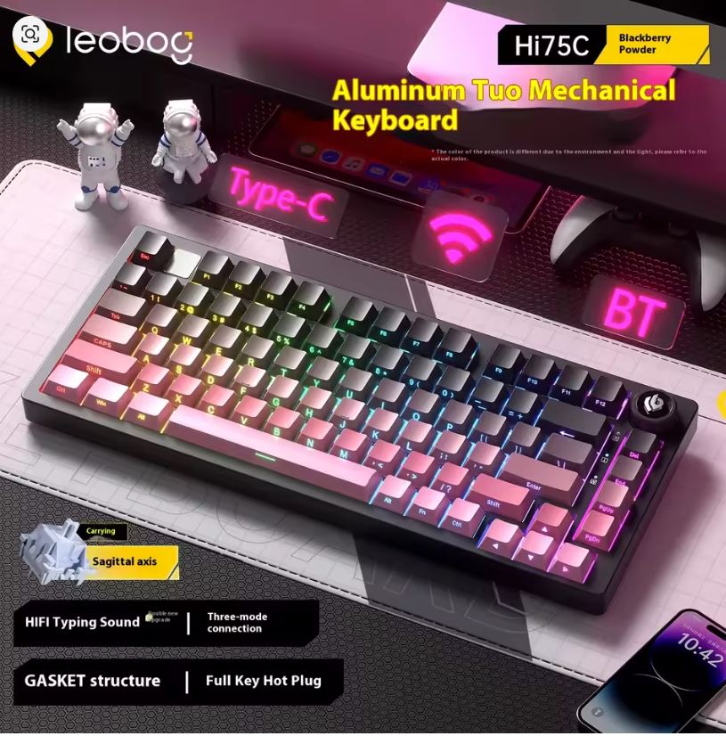 تخلص من ثقل الكتابة وبطء الإنجاز – لوحة المفاتيح الميكانيكية بهيكل الألومنيوم: الحل الأمثل لتجربة كتابة فاخرة وسريعة