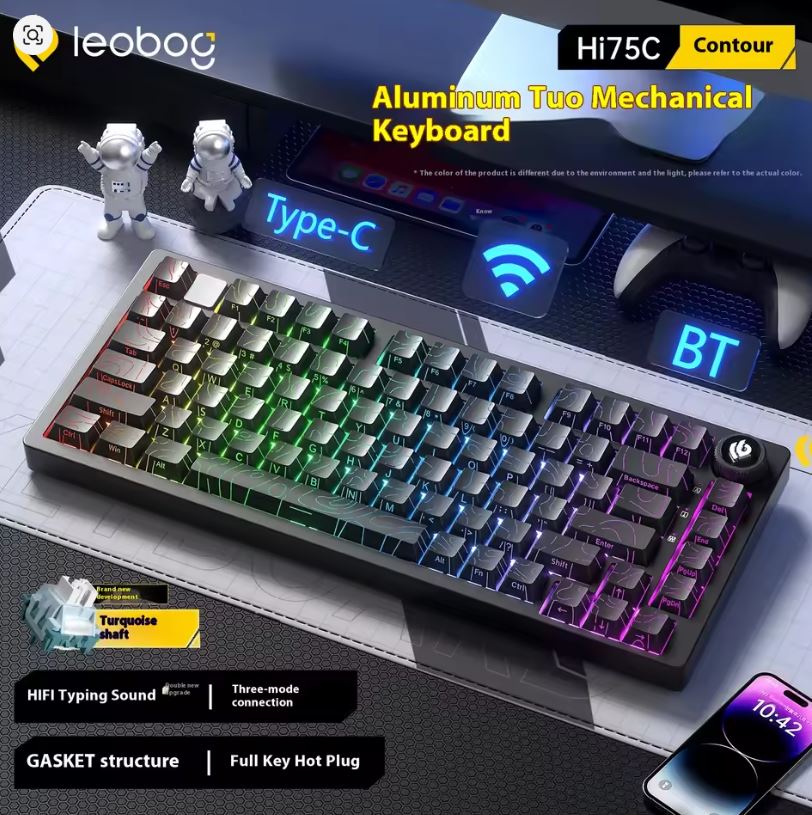 تخلص من ثقل الكتابة وبطء الإنجاز – لوحة المفاتيح الميكانيكية بهيكل الألومنيوم: الحل الأمثل لتجربة كتابة فاخرة وسريعة