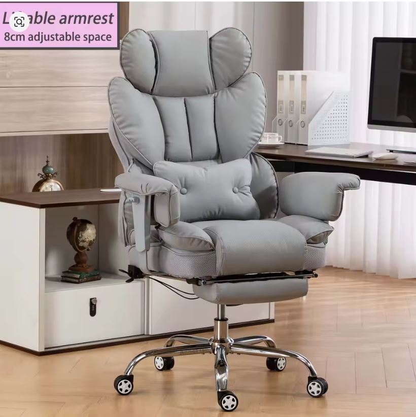 كيف تتخلص من آلام الظهر المزمنة وتستبدلها بجلسة ملكية؟ كرسي "آني فيش" التنفيذي هو الحل لراحة لا تنتهي